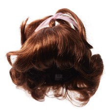 Set of 3 Antina's Auburn Toddler 10" Doll Wigs