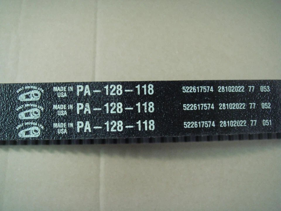 Correa de transmisión trasera Harley XL 128 dientes XLH 1.125 transmisión por correa LTD V-Twin 20-4000 X7 Foto 4 de 4