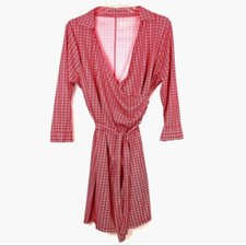 CARMEN SOO PATTERNED WRAP DRESS. BRAND NEW. WOMENS PLUS SIZE 3X