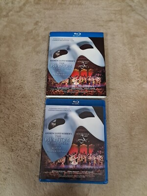 The Phantom of the Opera at Royal Albert Hall (Blu-Ray, 2011) w/ Slipcover! VG**