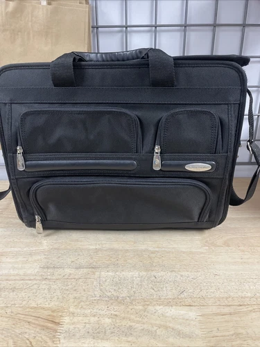 Samsonite Classic Business Padded Pocket Laptop Briefcase, Black