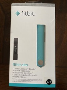 Fitbit Alta Blue Classic Accessory Band Size Small S/P Brand New Genuine
