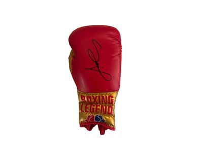 Irlandés Micky Ward Firmado Rojo Everlast Guante de Boxeo COA