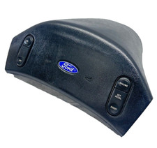 1992-1997 Ford Bronco F150 F250 Steering Wheel Horn Cruise Controls Pad Oem 1992-1997 Ford Bronco F150 F250 Steering Wheel Horn Cruise Controls Pad Oem