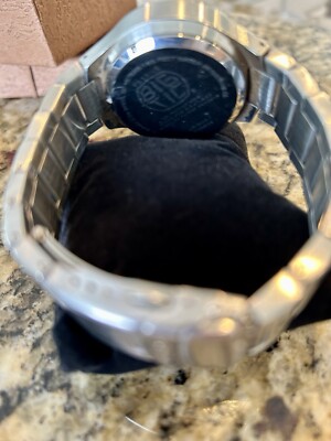 FOSSIL BIG TIC watch Blue JR-8051 stainless steel digital Round