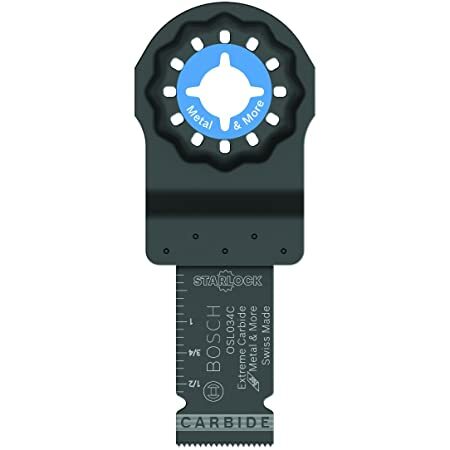 BOSCH OSL034C Starlock Carbide Plunge Blade for Multi Tool 3/4 Inch-image