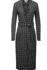 New L'agence Oakley Longline Double Breasted Cardigan Size 2 #c4211
