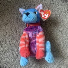 EUC NWT Vintage TY Beanie Babies Stuffed Animal Hodge-Podge the Dog 2002