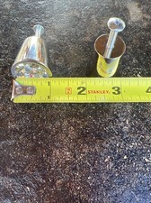 2-Clear Acrylic-Polished Chrome Cabinet/Knobs Pulls.