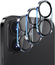 For Apple iPhone 16 /16 Pro/16 Pro Max/16+ Tempered Glass Camera Lens Protector