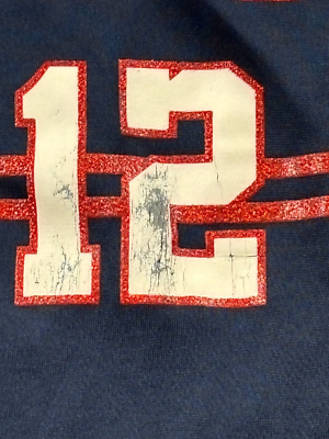 New England Patriots Tom Brady #12 Women's jersey shirt size Large