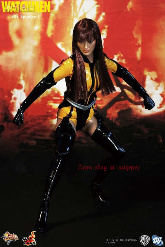 Perfect Hot Toys 1/6 Mms102 Watchman Silk Spectre Ii In Stock New