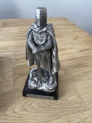 Les Étains du Graal ''Chevalier du Temple'' Tempelritter Figur Originalverpackt