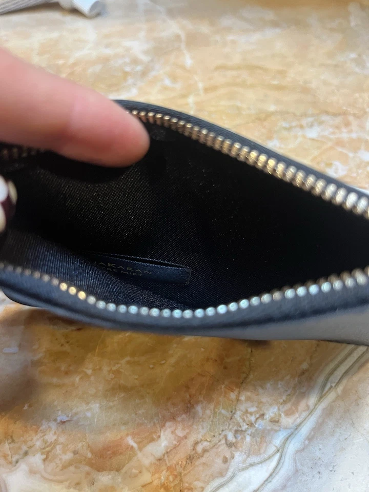 Monedero Donna Karan Cashmere Mist negro. Cartera.  Llavero. ¡Nuevo con etiquetas! Foto 4 de 4