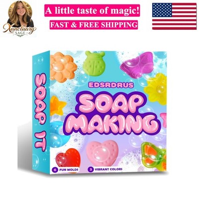 Soap Making Kit Series - Soap Making Supplies with Glycerin Soap Base, Silico...
