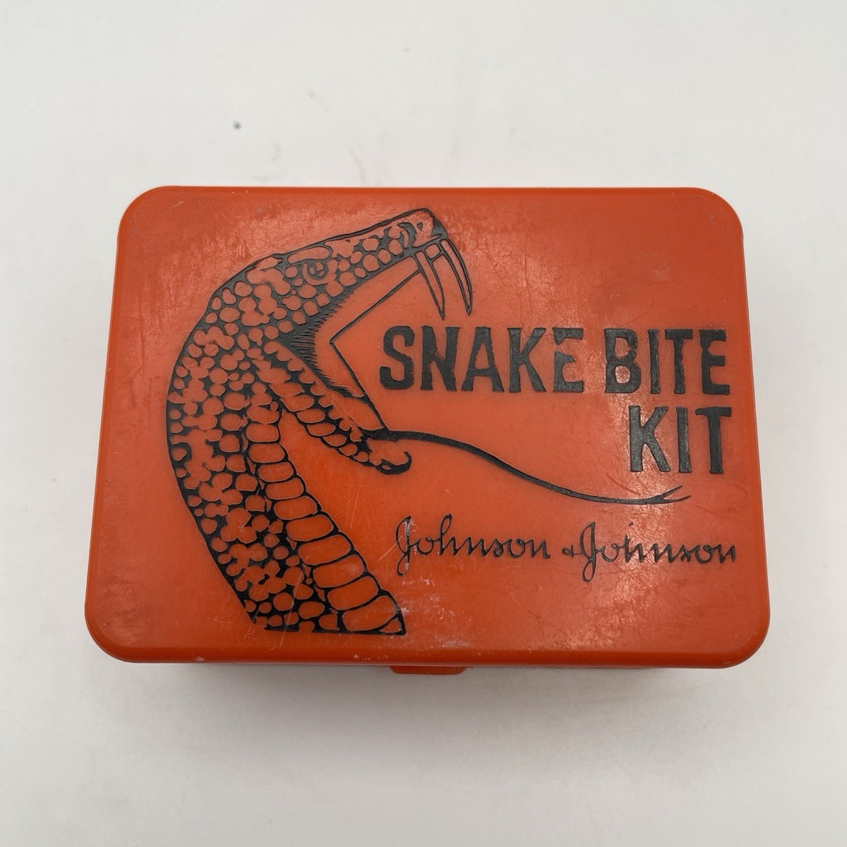 Johnson & Johnson Snake Bite Kit EMPTY Vintage 1960