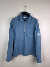 Stone Island 90s vintage 1/3 zip sweatshirt size XL