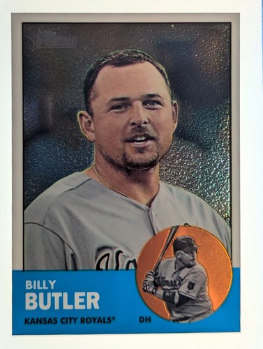 Billy Butler [Chrome] #HP26 2012 Topps Heritage Chrome card