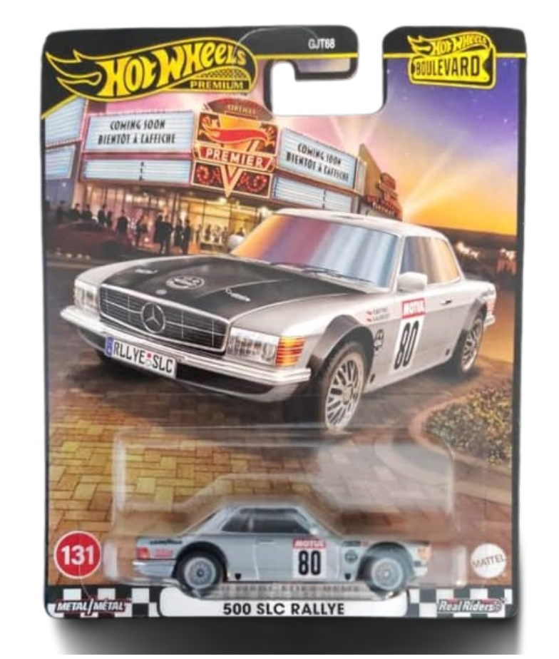 Hot Wheels ERROR 🔥 Blvd #131 Mercedes 500 SLC Rallye – MISSING