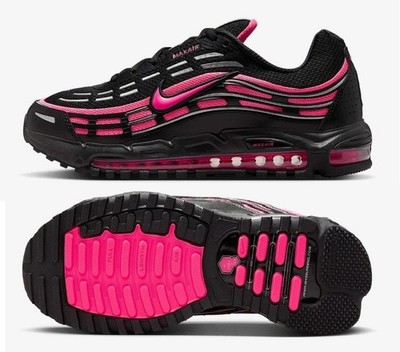 NEW Nike Air Max TL 2.5 Men Athletic Shoes, Black/Silver/Pink, FZ4110-009, Size