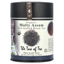Organic Full Bodied Black Tea, Malty Assam, 3.5 oz (100 g)