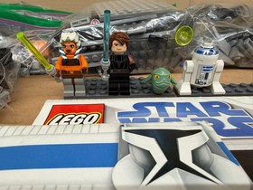 LEGO Star Wars 7680 The Twilight 4 Minifigures 882 Pieces No Box Pre-Owned