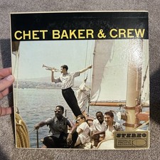 Jazz LP Chet Baker & Crew WORLD PACIFIC Stereo Bobby Timmons