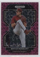 2022 Panini Prizm Draft Picks Neon Pink Velocity Bryce Hubbart #PDP94 1k2s