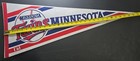 Minnesota Twins Flag Pennant Felt MLB Vintage 1980s  — photo 6
