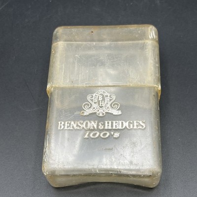 Benson & Hedges 100's cigarette box carry case Advertising
