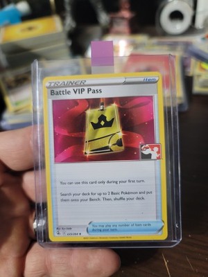 pokemon cards vip pack Battle VIP Pass 225/264 Prize Pack Series Cards Regular for sale online