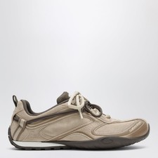 BALENCIAGA 1090 Radar Velvety Beige Brown Sneakers New  Authentic