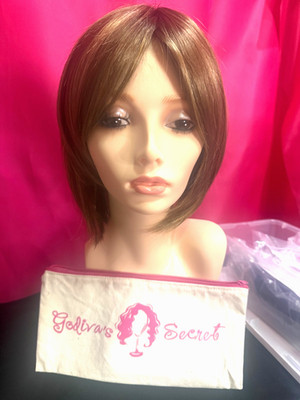 Godiva's Secret Wigs ''Vicki Mono Wig'' Mochaccino (NEW WITH TAGS)