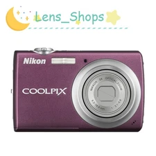 Nikon COOLPIX S220 Digital Camera 10.0MP 3x Optical Zoom CCD Purple，Time Lapse