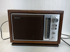 Vintage Sony Model No. ICF-9740W AM/FM Radio  Tested and Works