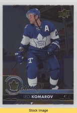 2017-18 Upper Deck Silver Foil Leo Komarov #172 READ 0th7