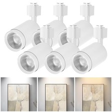 10W Track Lighting Heads – L-Adjustable Ceiling Spotlights, 3000K/4000K/5700K...