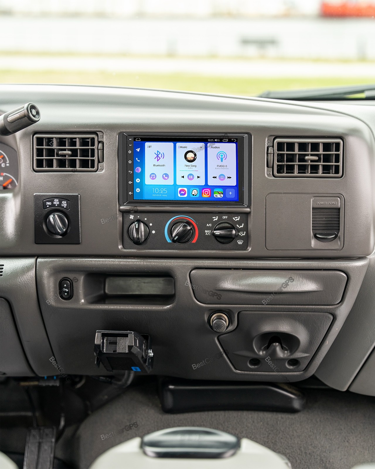 32G For Ford F250 F350 1999-2004 Android 15 Carplay Car Stereo Radio BT Sat Nav