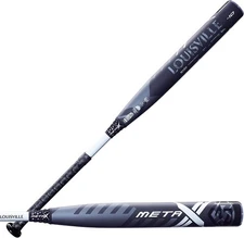 New Louisville Slugger Meta Fastpitch Bat 31/21 2022 Black/Gray 2 1/4" Composite