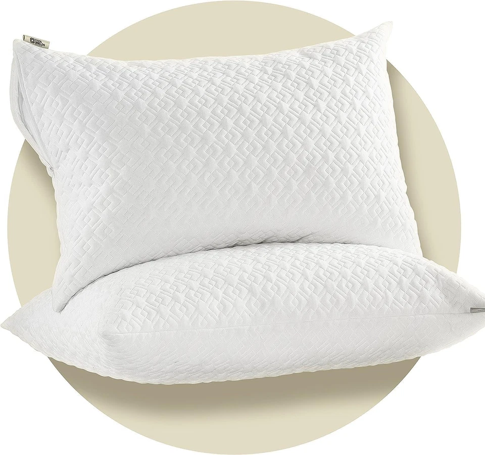 Noiseless & Hypoallergenic Pillow Covers 4 Pack - Image 3 of 4