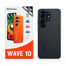 Blackview WAVE 10 Smartphone 128GB 32GB RAM Handy Ohne Vertrag Dual SIM Schwarz