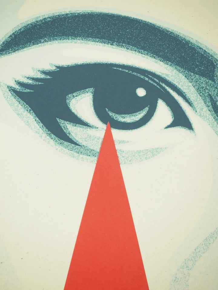 Shepard Fairey (Obey) : Tear Flame - Lithografie Originell Unterzeichnet - Bild 3 von 4