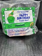 1994 McDonald's Happy Birthday Toy 12 Peanuts Snoopy - NIP