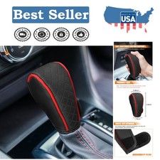 Universal Leather Car Gear Shift Protector - Stylish Breathable Easy Install