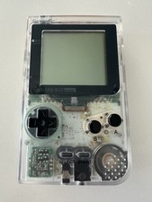 Nintendo Game Boy Pocket Handheld System - Clear MGB-001 Great Condition
