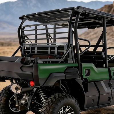 For 2015+ Kawasaki Mule Pro DXT Pro DXT Hard Coated Polycarbonate Back Window