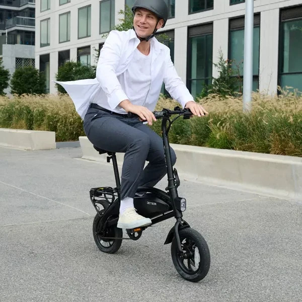 JETSON AXLE X ADULT 12” STEP OVER ELECTRIC FOLDING BIKE certified