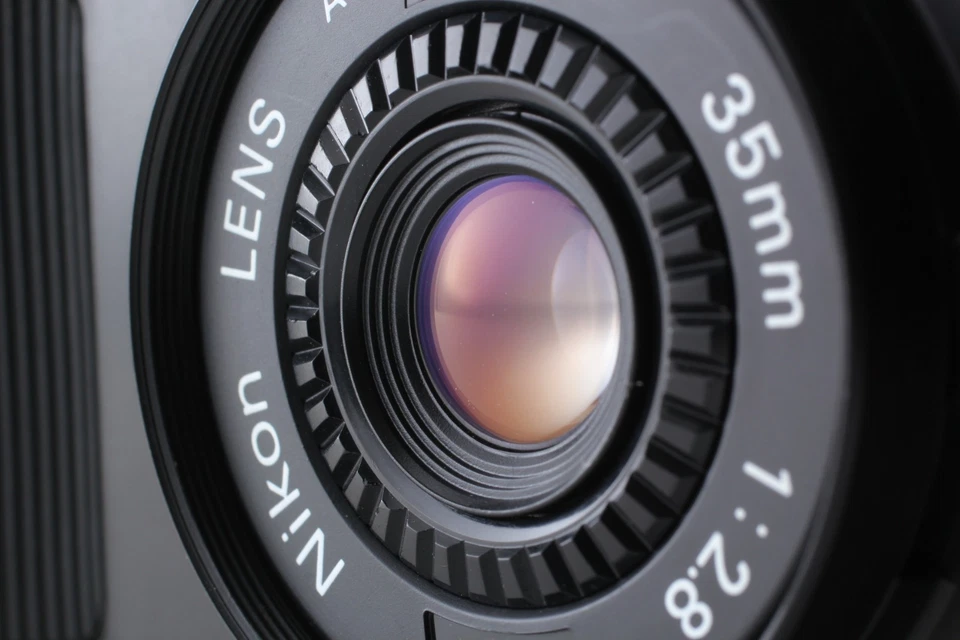 【NEAR MINT】 Nikon L35 AD ISO 1000 Pikaichi Point & Shoot Film Camera From JAPAN - Image 3 of 4