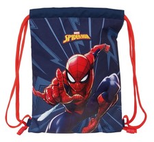SPIDERMAN   Junior Flat Bag Backpack, Ideal for Children of Different Ages, Comf