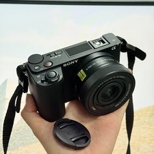 Sony ZVE10 II Camera Body w/ Sigma 16-50mm Tested Ready to Use English 95 new